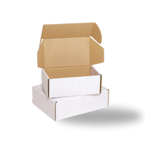 Κουτί αποστολής e-commerce 25Χ20Χ10cm die cut λευκό