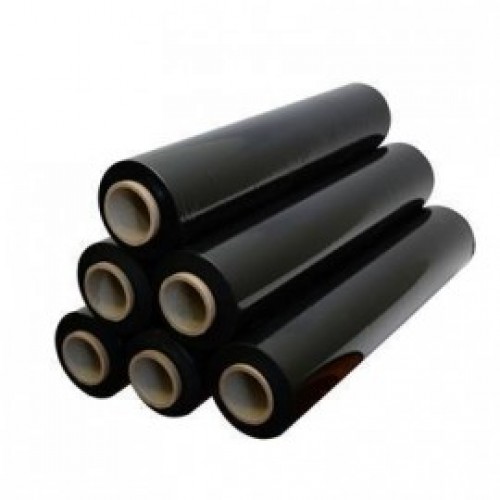 STRETCH FILM ΜΑΥΡΟ 1.6kg  <ΚΙΒΩΤΙΟ 6TMX> core 300 gr