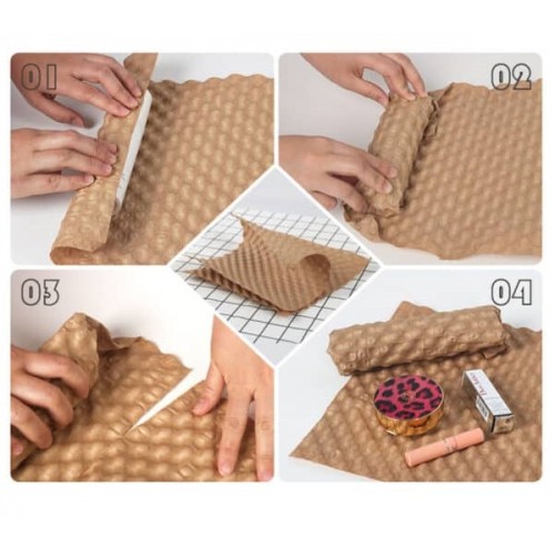 Οικολογικό Χαρτί Περιτυλίγματος Με Φυσαλίδες ECO 40cmX5m ΡΟΛΟ ΚΑΦΕ