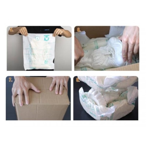 ΣΑΚΟΥΛΑ ΔΙΟΓΚΩΜΕΝΟΥ ΑΦΡΟΥ FOAM NO 10  (20X25x20cm)