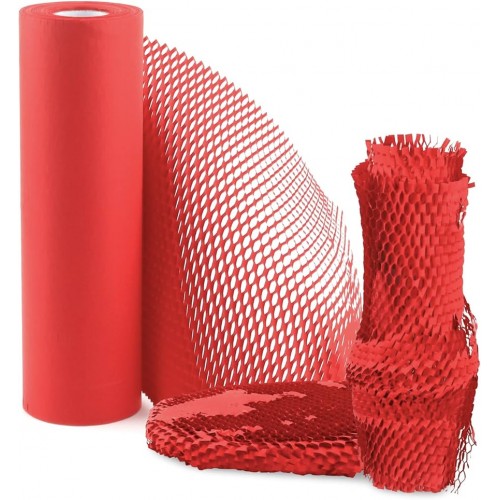 ΔΙΑΤΡΗΤΟ ΧΑΡΤΙ ΡΟΛΟ ΠΕΡΙΤΥΛΙΓΜΑΤΟΣ  30cm X 30m ΚΟΚΚΙΝΟ