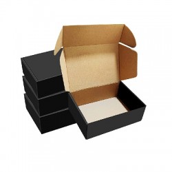 Κουτί αποστολής e-commerce 15.5Χ23Χ8cm die cut μαύρο 